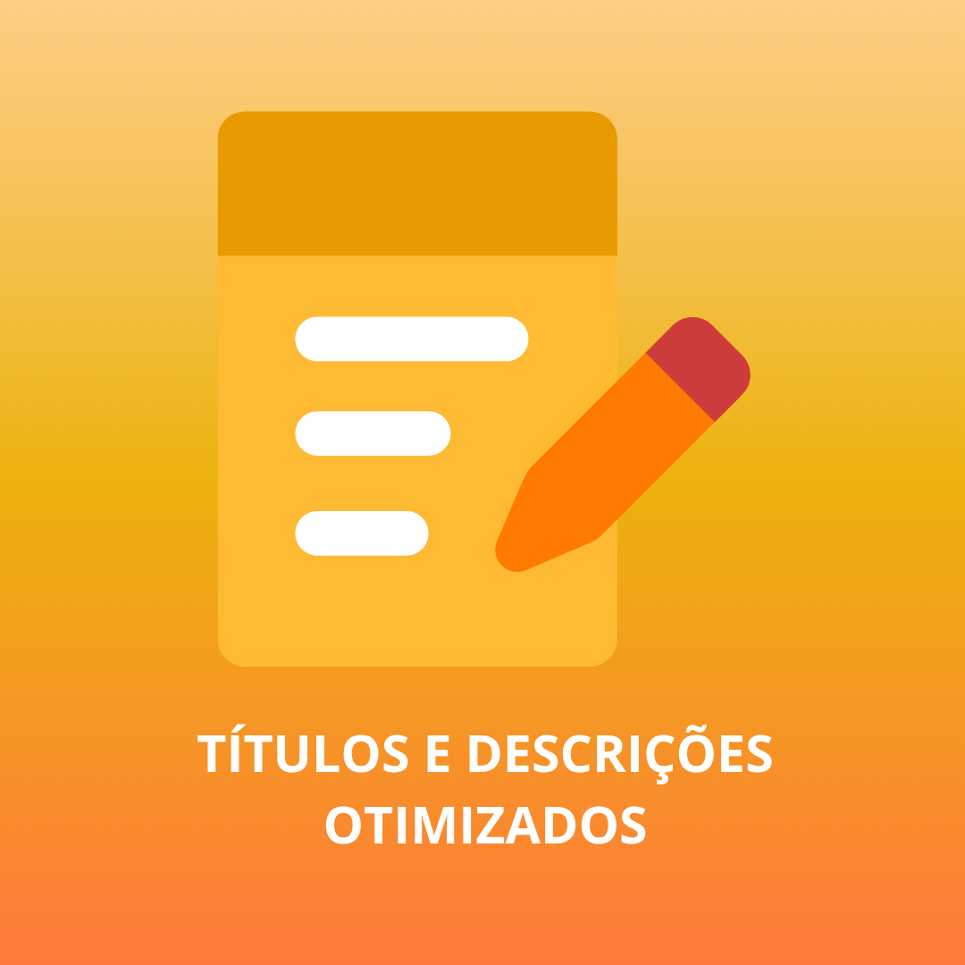Títulos e descrições otimizados